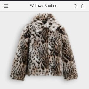 Willow’s Boutique Leopard Coat
